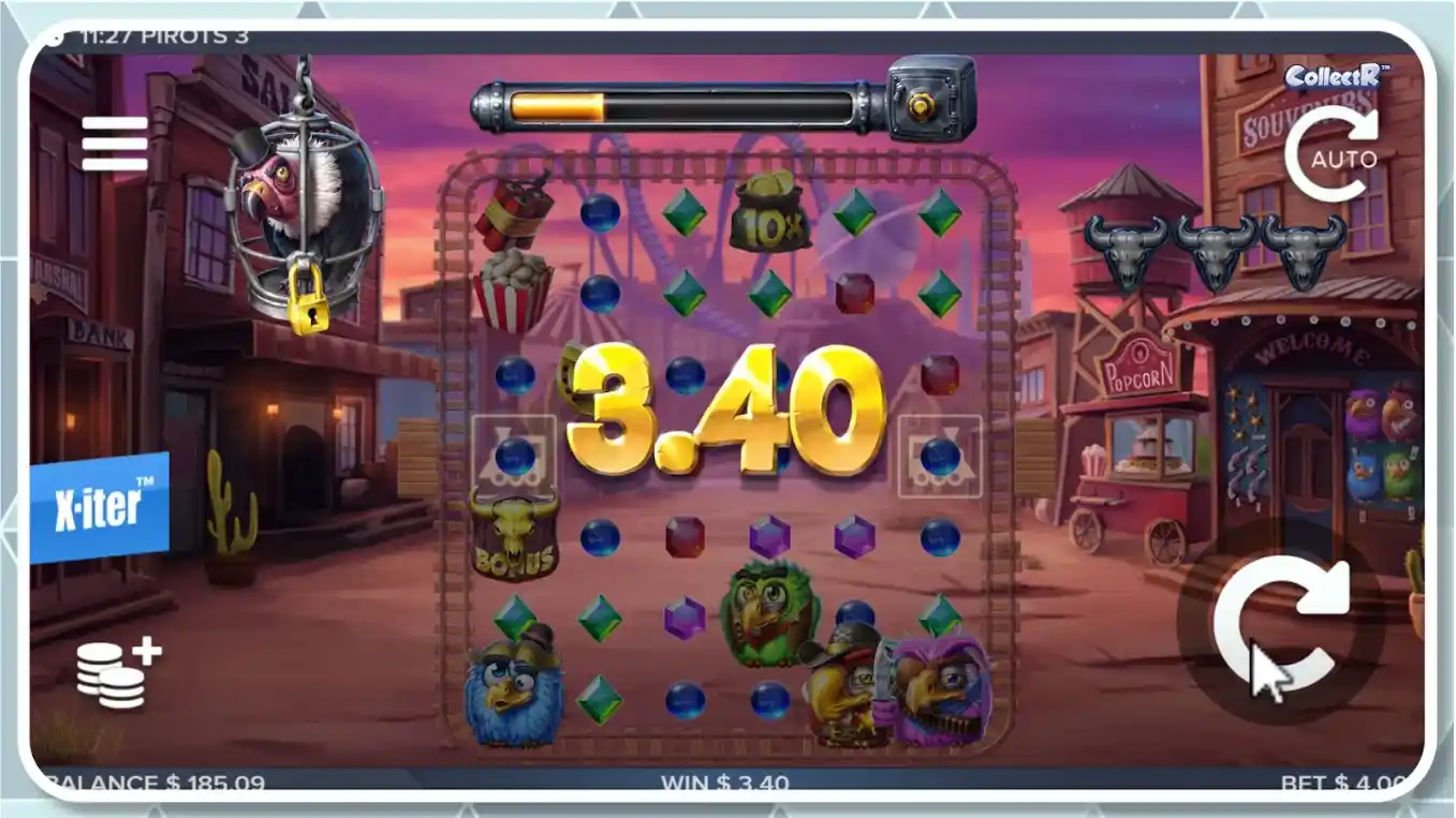 Another small win in Pirots 3