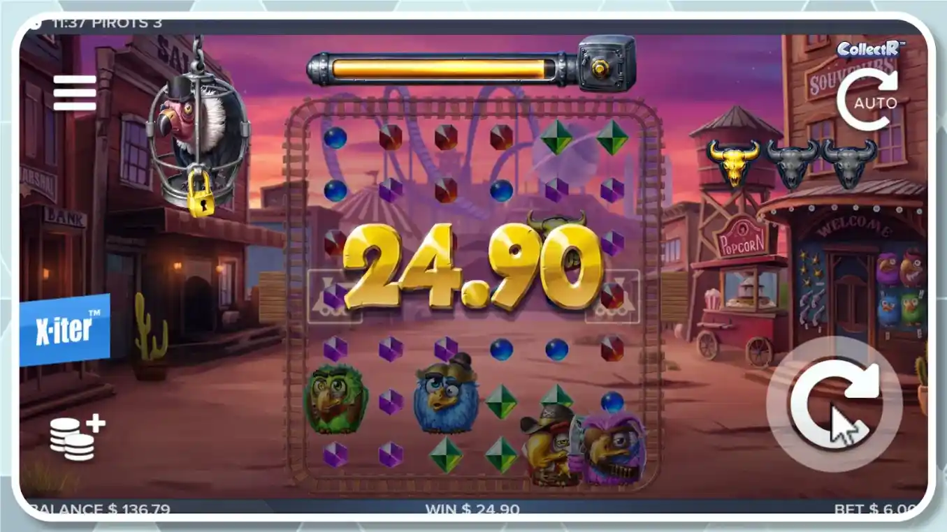 Final win in Pirots 3